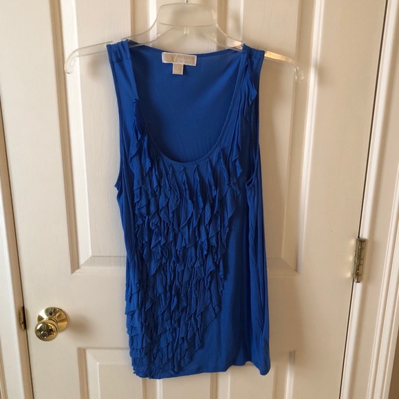 Michael Kors ruffle tank! Like new! - Picture 1 of 1